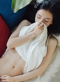 Korean girl model Kim white sling(41)
